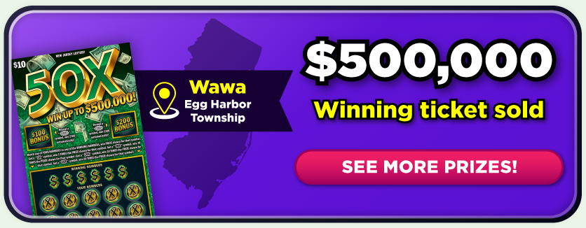 $500,000 Winning Ticket Sold! See more prizes