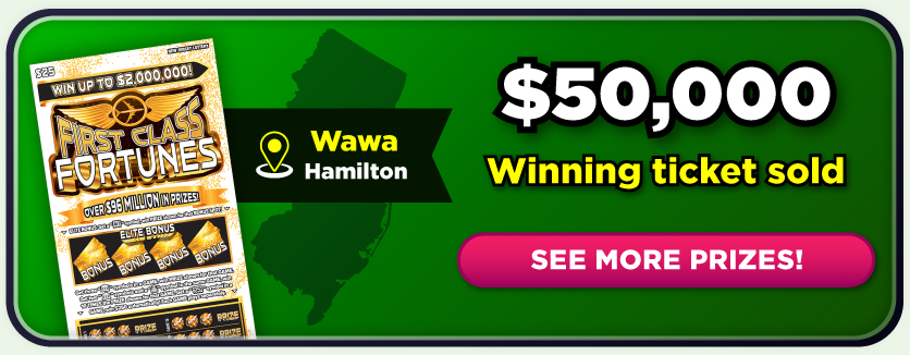 $50,000 Winning Ticket Sold! See more prizes