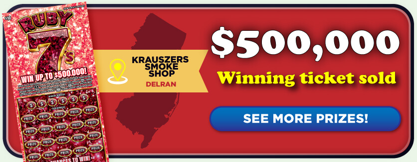 $500,000 Winning Ticket Sold! See more prizes